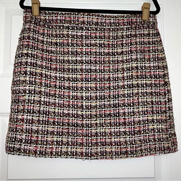 J.Crew Pull On Tweed Mini Skirt - Picture 1 of 6